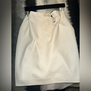 Express Classic White Pencil Skirt NWT